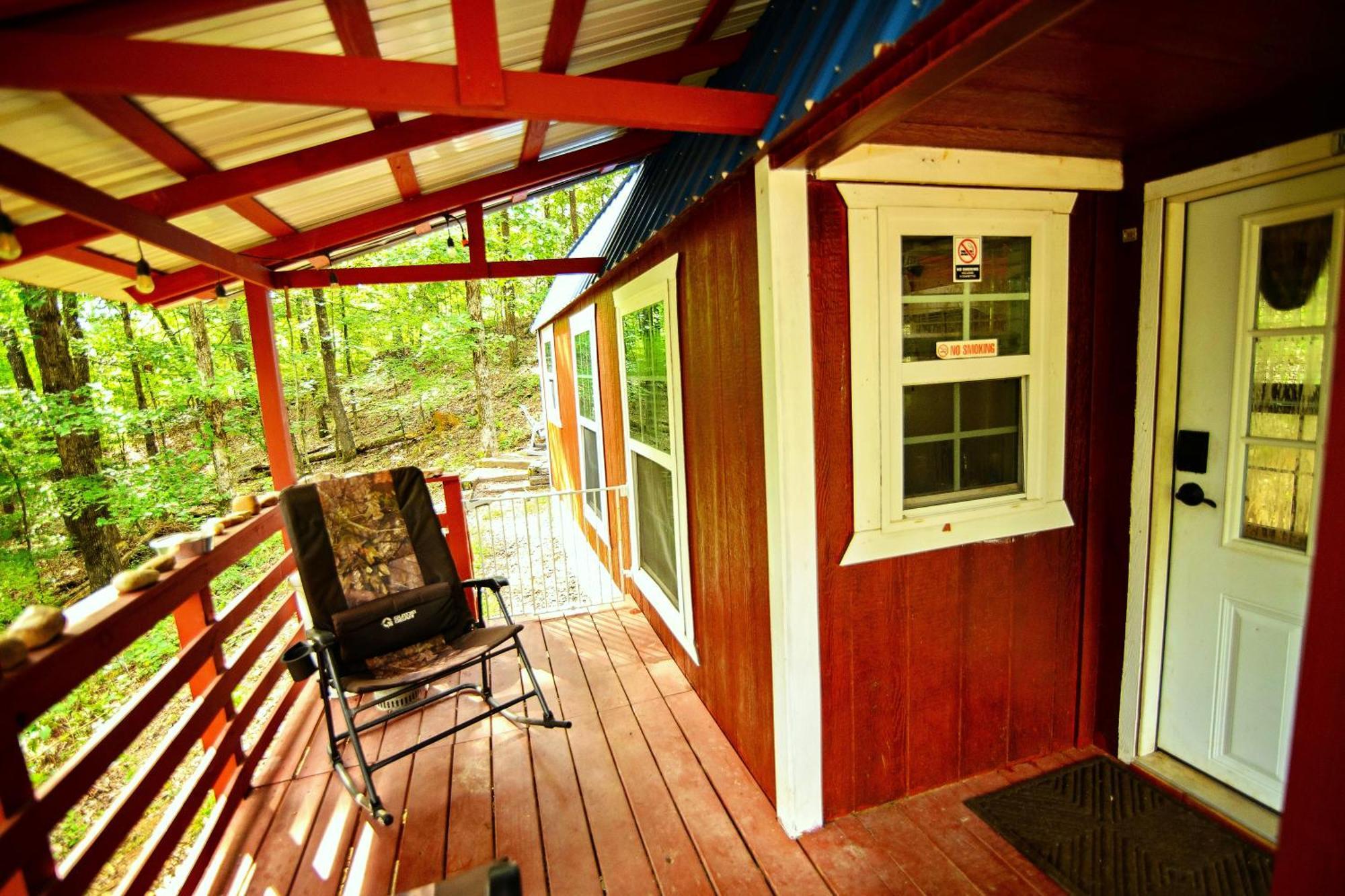 The Americana - Parker Creek Bend Cabins マーフリーズボロ エクステリア 写真