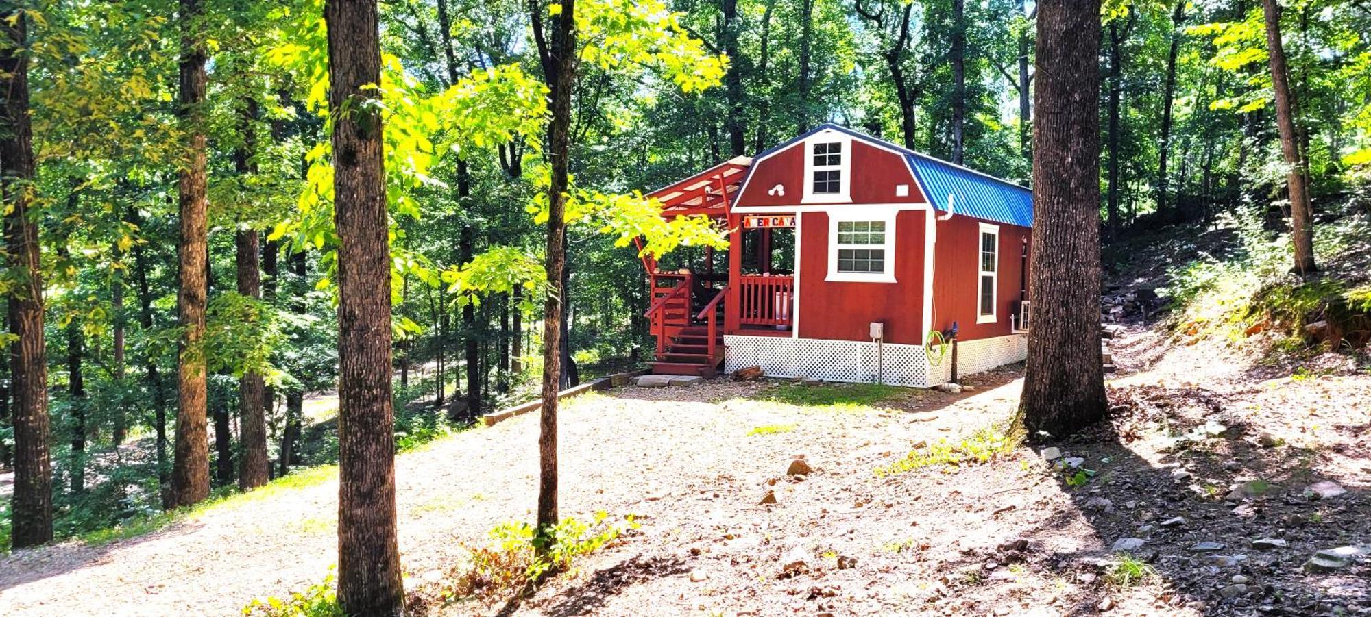 The Americana - Parker Creek Bend Cabins マーフリーズボロ エクステリア 写真