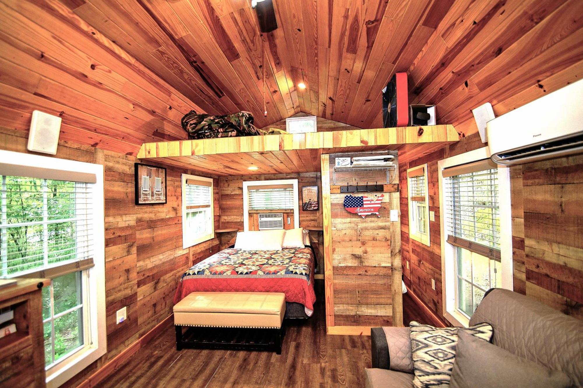 The Americana - Parker Creek Bend Cabins マーフリーズボロ エクステリア 写真