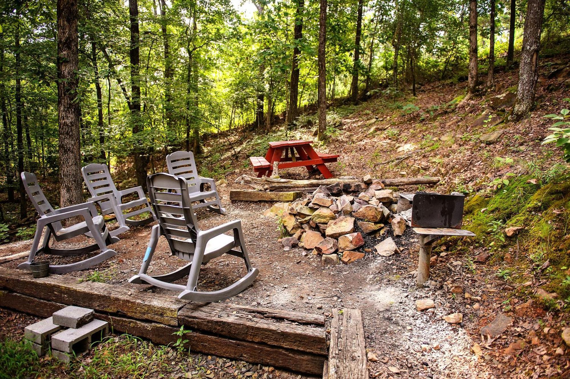 The Americana - Parker Creek Bend Cabins マーフリーズボロ エクステリア 写真